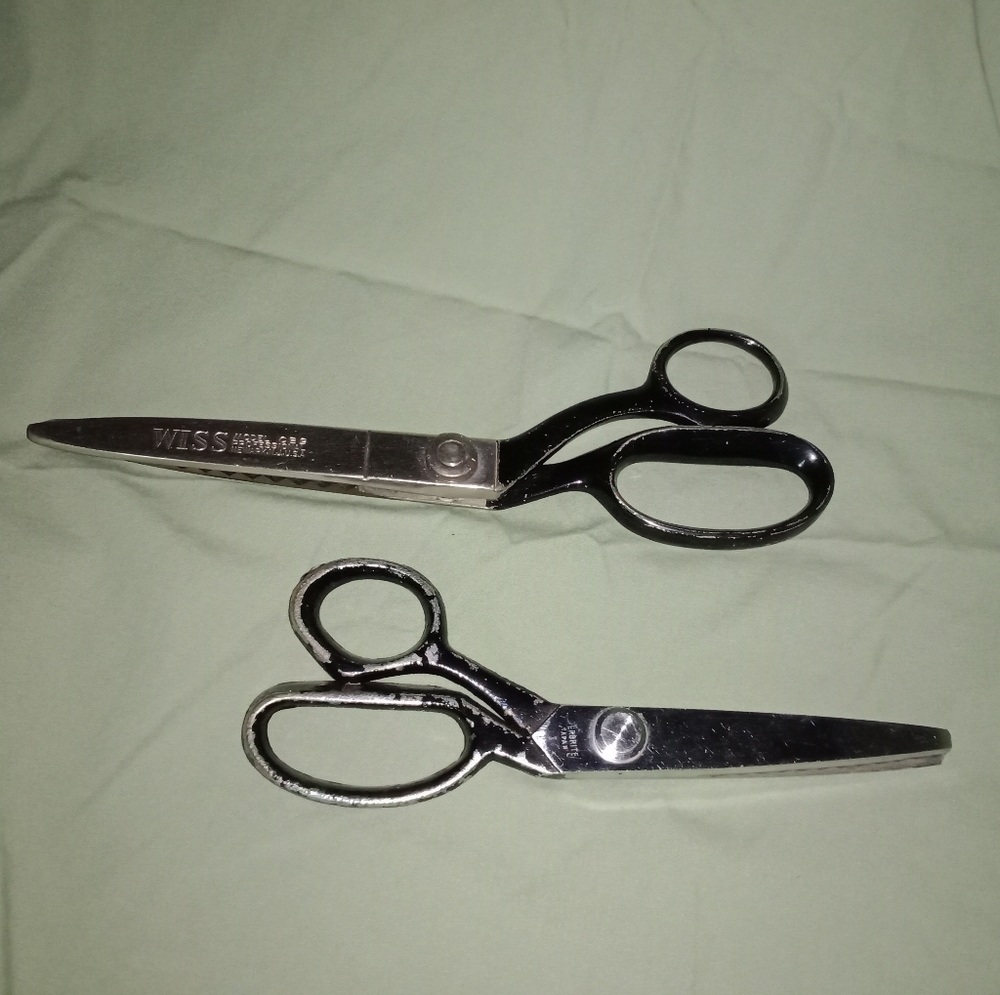 Wiss Pinking Sheers & LRBrite Set Of 2